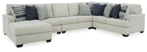 Lowder 5-Piece Sectional with LHF Chaise