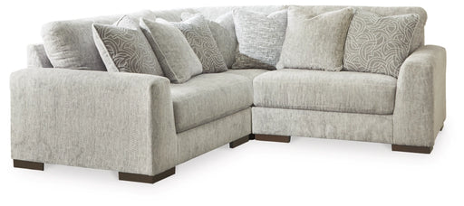 Ashley 14404S1 Regent Park 3-Piece Sectional in Pewter