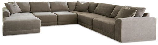 Raeanna 6-Piece Sectional with LHF Chaise -  Strom