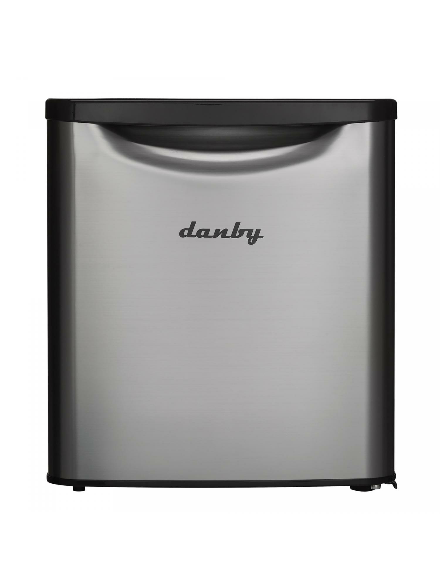Danby 1.7 cu. ft. Compact Fridge in Stainless Steel Look
