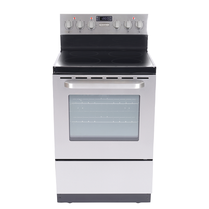 Marathon 24" wide  Stainless Steel Smooth Top Electric Range - MER245SS
