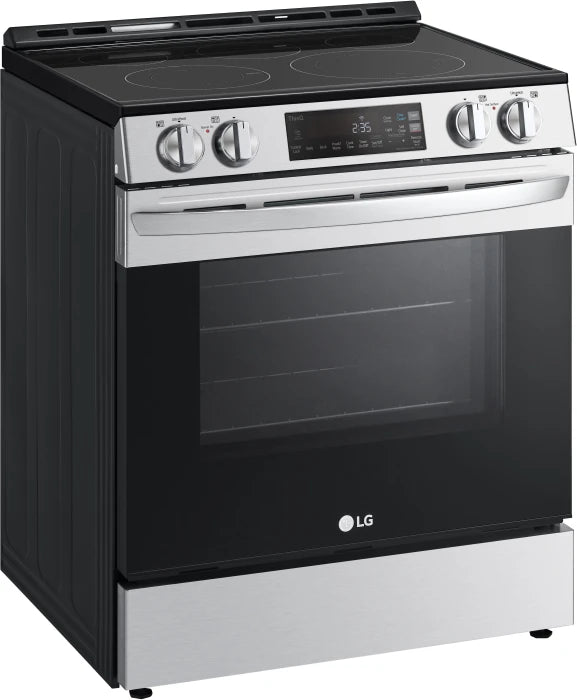 LG LSEL6331F 6.3 cu ft. Smart Wi-Fi Enabled Electric Slide-in Range with EasyClean®