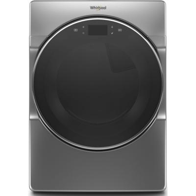 Whirlpool 5.8 cu.ft Front Load Washer with 7.4 cu.ft Front Load Electric Dryer Laundry Pair in Metallic Slate
