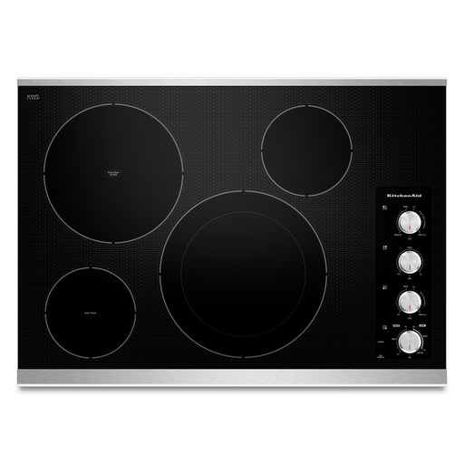 KitchenAid 30" Electric Cooktop with 4 Radiant Elements