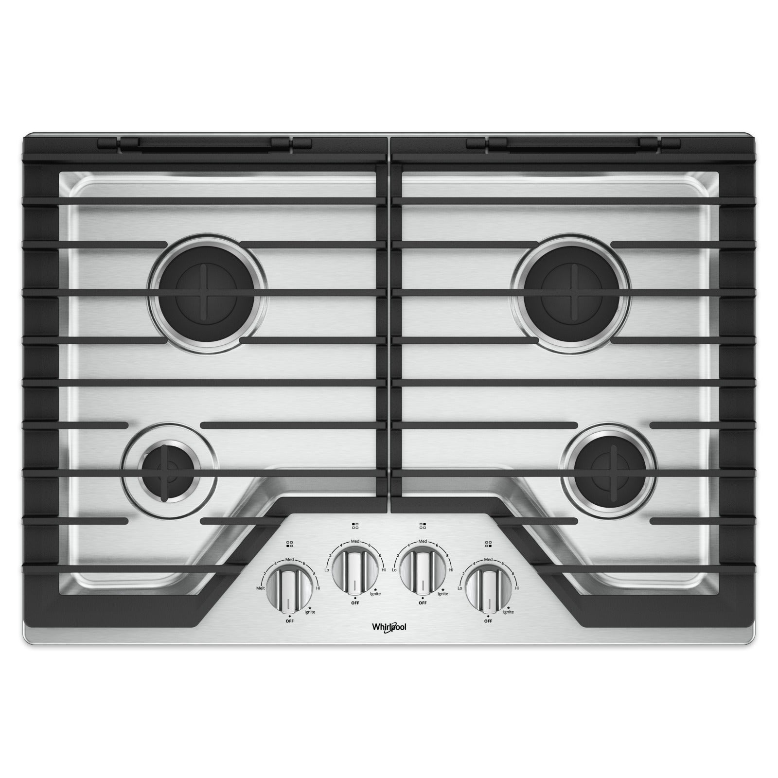 30-inch Gas Cooktop with EZ-2-Lift Hinged Cast-Iron Grates