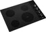 Whirlpool WCE55US0HB 30-inch Electric Ceramic Glass Cooktop with Dual Radiant Element in Black