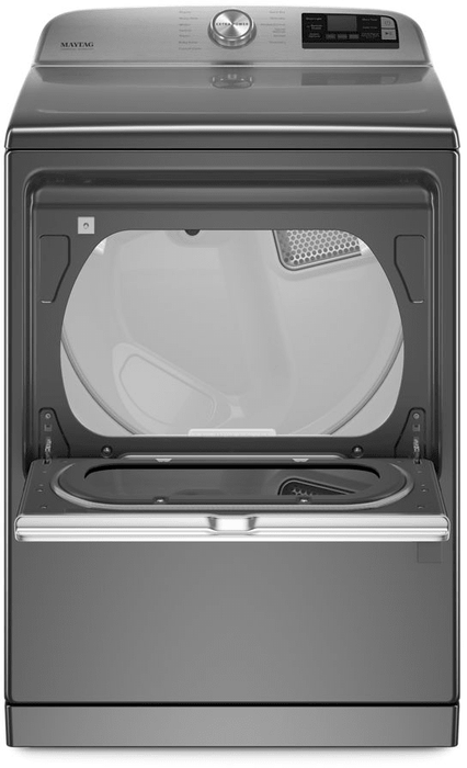 Maytag MGD7230HC 7.4 Cu. Ft. Smart Capable Top Load Gas Dryer With Extra Power Button In Metallic Slate