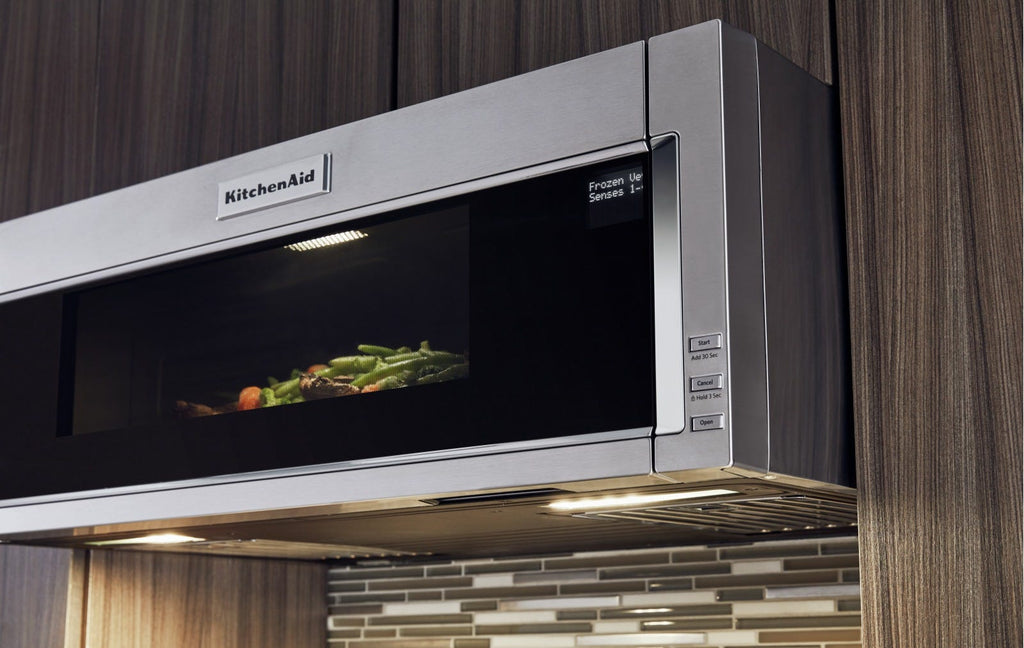 KitchenAid YKMLS311HSS 1000Watt Low Profile Microwave Hood Combinatio