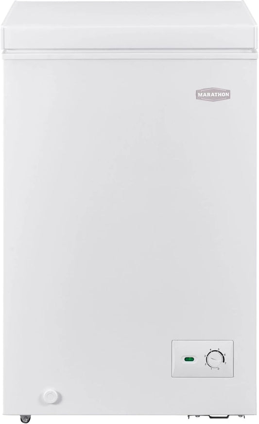 Marathon® 3.5 Cu. Ft. White Chest Freezer