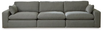 Elyza 3-Piece Sectional Sofa - Smoke