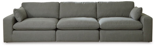 Elyza 3-Piece Sectional Sofa - Smoke