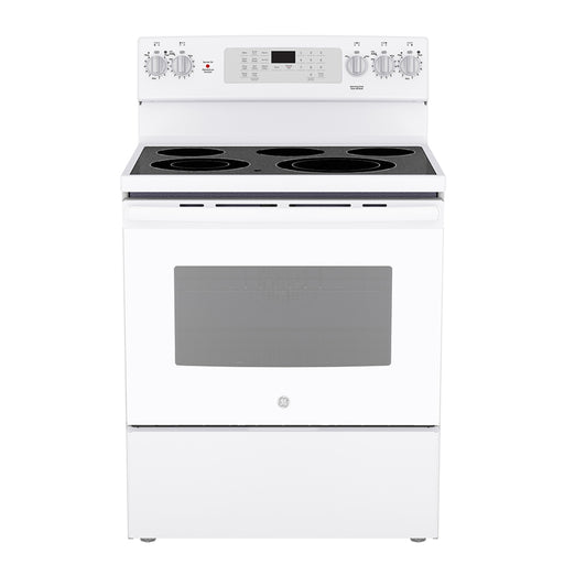 GE JCB840DVWW 30” Free Standing Electric Convection Range with No-Preheat Air Fry