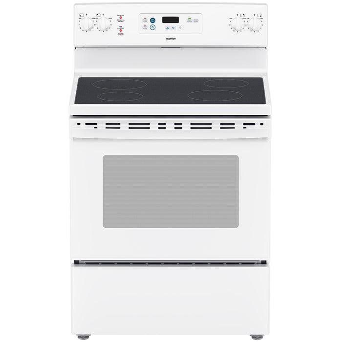 Moffat MCBS585DNWW 30" Freestanding Electric Manual Clean Range White