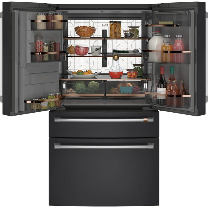 Cafe 36" Refrigerator 48" Gas Range and Dishwasher set