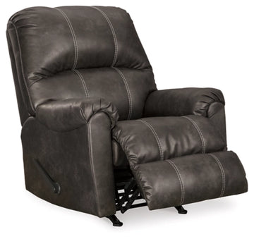 Kincord Rocker Leather Look Recliner  - 1310425