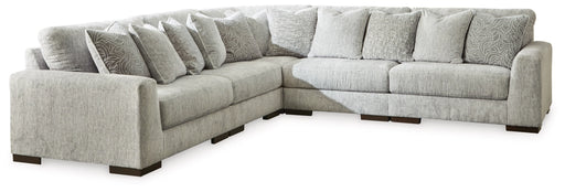 Regent Park 5-Piece Sectional in Pewter