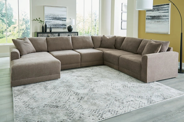 Raeanna 6-Piece Sectional with LHF Chaise -  Strom