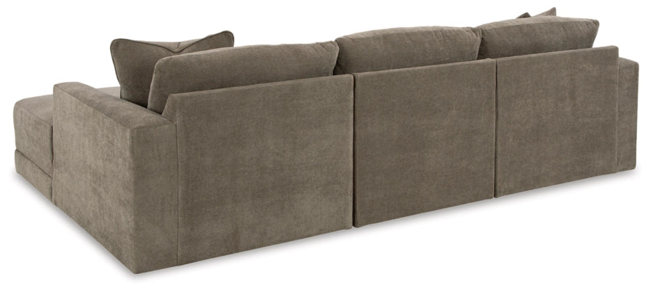 Raeanna 3-Piece Sectional Sofa with RHF Chaise -  Strom