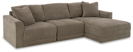 Raeanna 3-Piece Sectional Sofa with RHF Chaise -  Strom