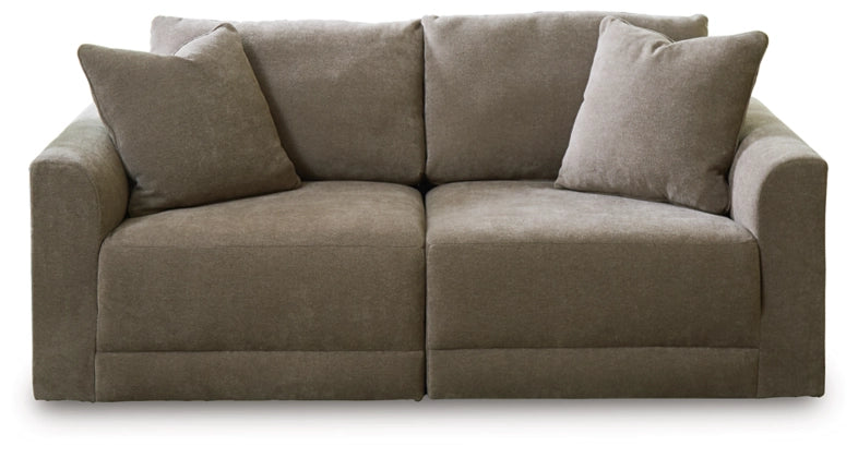 Raeanna 2-Piece Sectional Loveseat - Strom