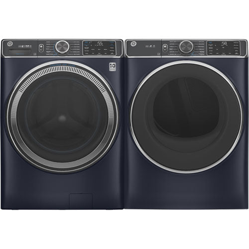 GE GFD85ESMNRS 7.8 Cu. Ft. Electric Steam Dryer in Sapphire Blue