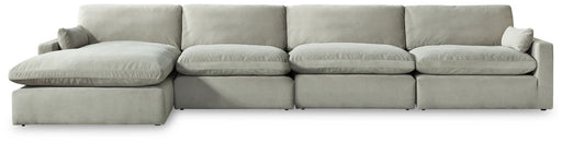 Sophie 4-Piece Sectional with LHF Chaise - Gray
