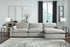Sophie 3-Piece Sectional with Chaise - RHF Gray