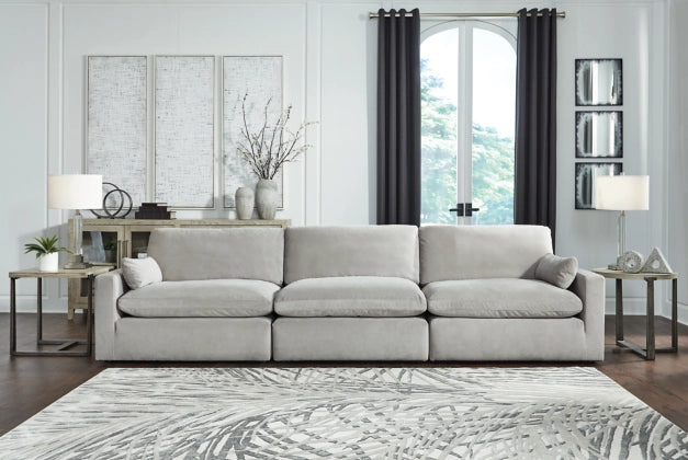 Sophie 3-Piece Sectional Sofa - Gray