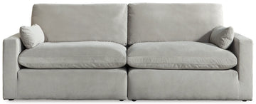 Sophie 2-Piece Sectional Loveseat - Gray