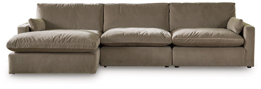 Sophie 3-Piece Sectional Sofa LHF Chaise - Cocoa