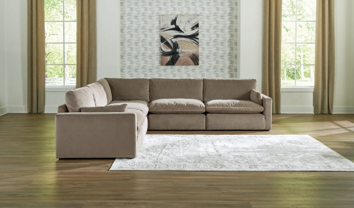 Sophie 5-Piece Sectional - Cocoa