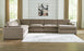 Sophie 6-Piece Sectional with LHF Chaise - Cocoa
