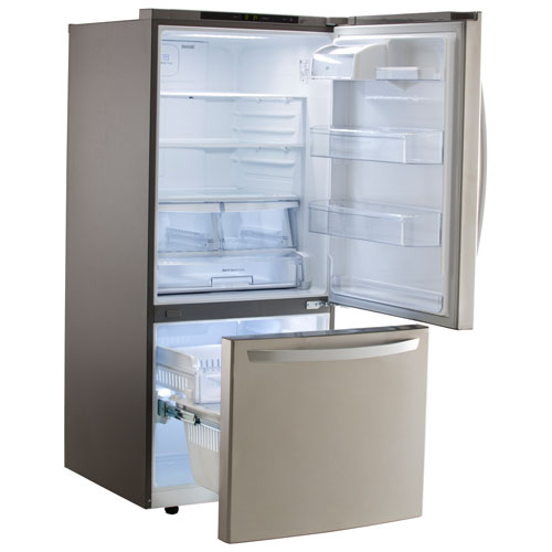 LG LRDNS2200S 30" 22 cu.ft. Bottom Freezer Drawer Refrigerator