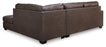 Barlin Mills 2-Piece Sectional with Chaise - UMBER