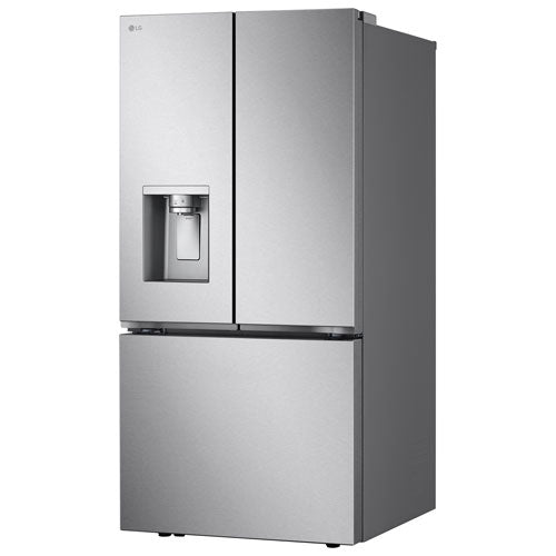 LG LF25S6330S 33" 24.5 Cu. Ft. 3-door French Door Refrigerator with Water & Ice Dispenser in Stainless Steel