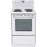 Marathon MER241W-1 24" White Electric Coil Range with Clock 