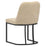 Dario Dining Chair, Set of 2 in Beige