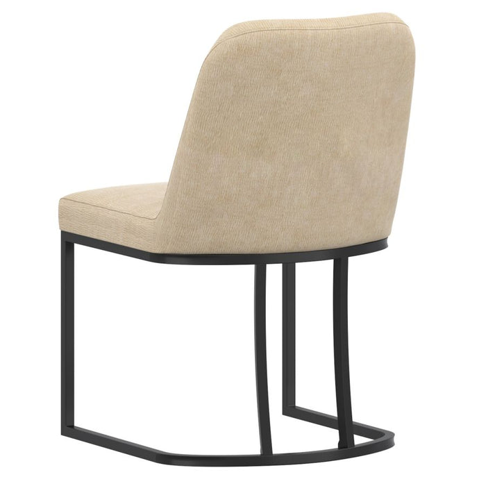 Dario Dining Chair, Set of 2 in Beige