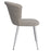 Orchid Dining Chair, Set of 2 in Grey and Chrome