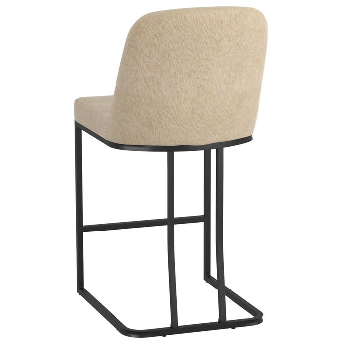 Dario 26" Counter Stool, Set of 2 in Beige