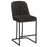 Dario 26" Counter Stool, Set of 2 in Charcoal