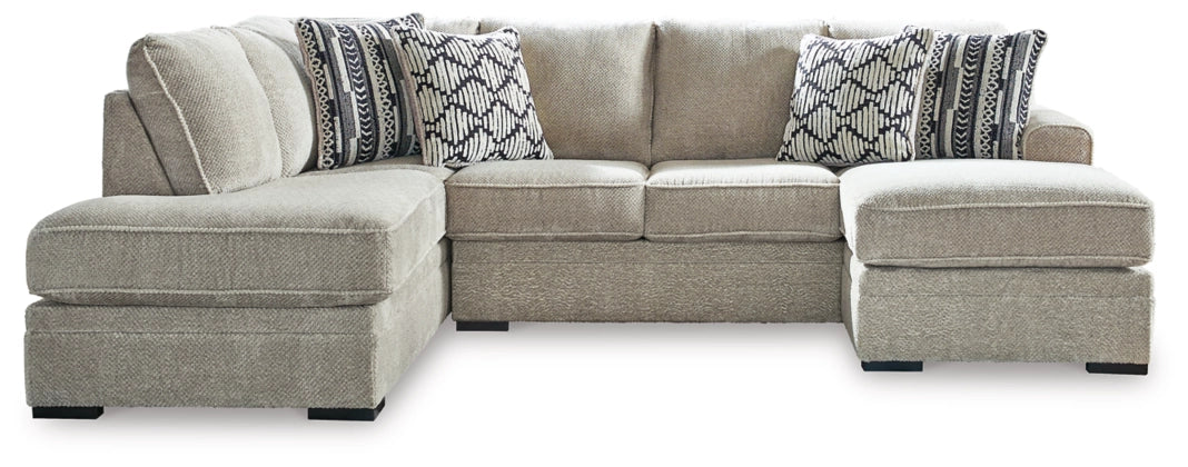 Calnita 2-Piece Sectional with LHF Chaise