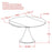 Calisto/Signy 7pc Dining Set in Black Table with Ivory Chair