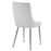 Corvus/Devo 7pc Dining Set in Warm Grey Table with White Chair