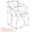 Forna/Talon 7pc Dining Set in Natural Table with Moss Chair