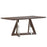 Drake/Holt 7pc Dining Set in Walnut with Charcoal Chair