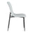 Emery/Brixx 7pc Dining Set in White with Light Grey Chair