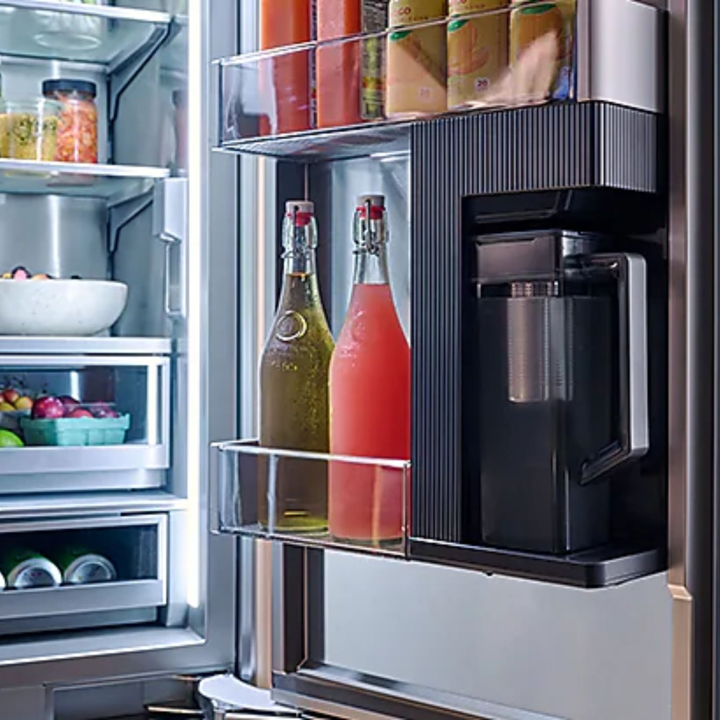 Dacor 48 Inch French Door Refrigerator with SteelCool™ Panel Ready DRF487500AP/DA