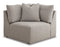 Katany 5-Piece Sectional with Ottoman - Shadow