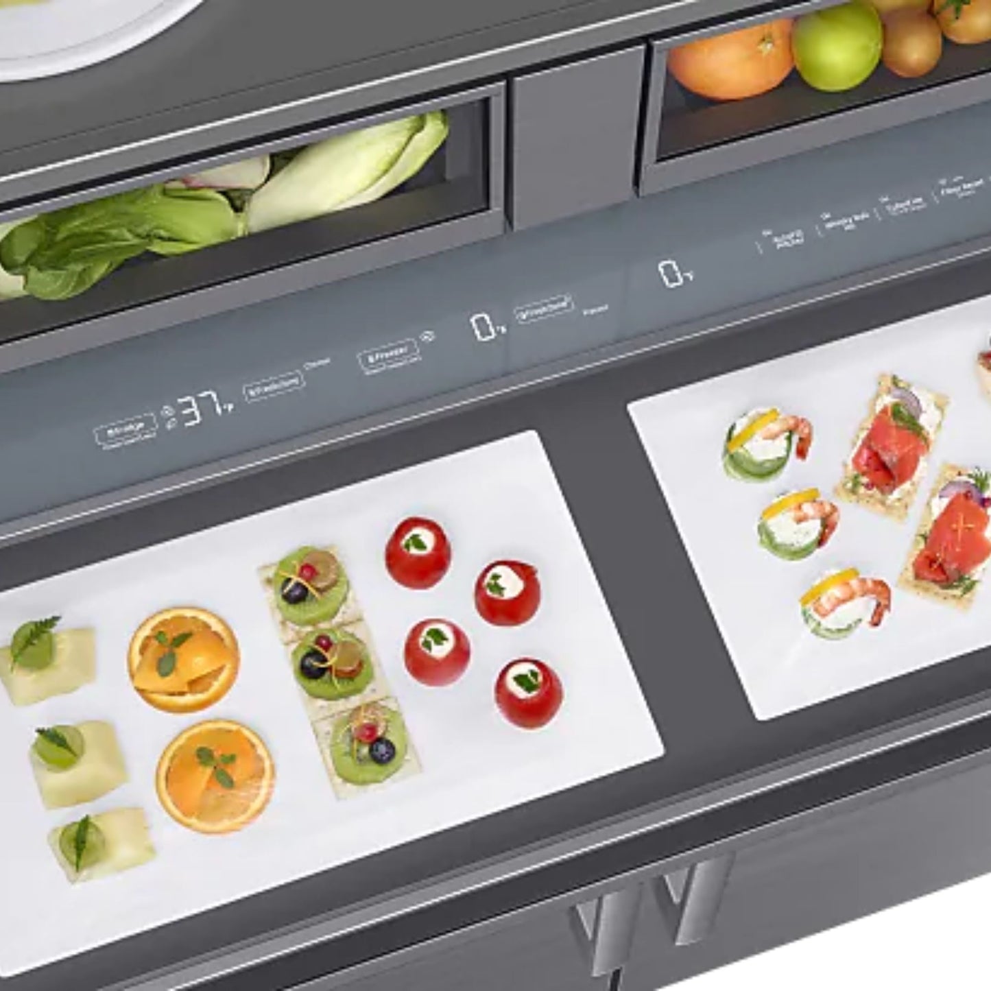 Dacor 48 Inch French Door Refrigerator with SteelCool™ Panel Ready DRF487500AP/DA